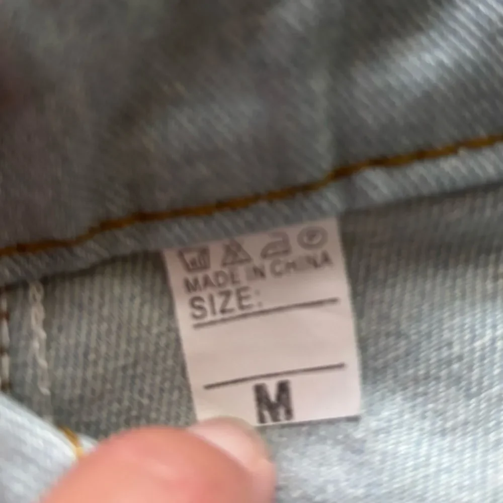 Cargo Carpenter Jeans Two Tone Blue Womens‎ Size Medium
